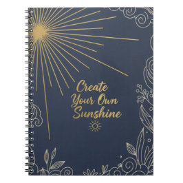 Maak Je Eigen Zonneschijn Journaal Notitieboek
