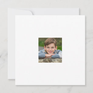 Maak Je Eigen Zoon Foto Aangepaste Afbeelding Dubb Kaart