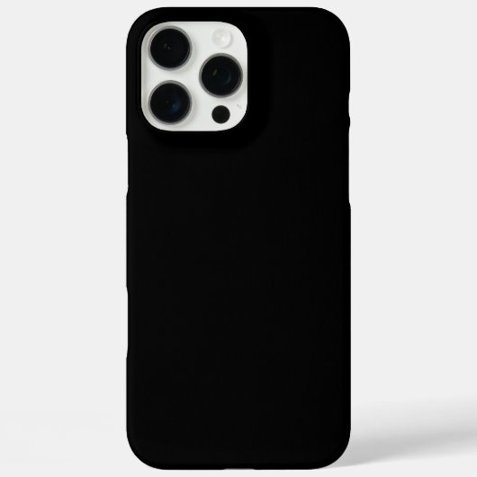 Maak je eigen zwarte aangepaste ontwerp kerstkaart Case-Mate iPhone case (Achterkant)