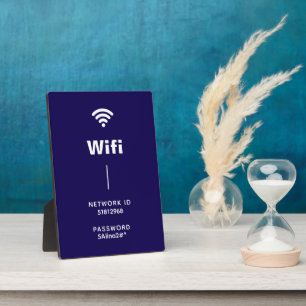 Maak Je Eigen Zwarte & Witte Eenvoudige Wifi Fotoplaat