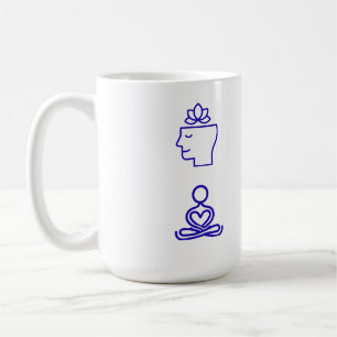 MAAK JE GEDACHTEN LEEG KERAMISCHE BEKER OM IN TE N KOFFIEMOK