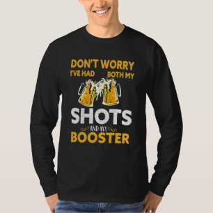 Maak je geen zorgen dat ik zowel mijn schoenen als t-shirt