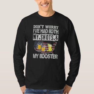 Maak je geen zorgen dat ik zowel mijn schoenen als t-shirt