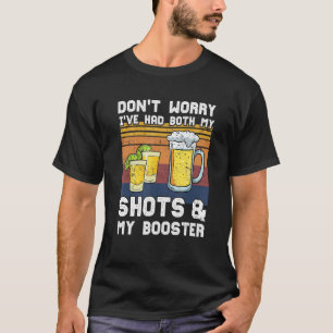 Maak je geen zorgen dat ik zowel mijn schoenen als t-shirt