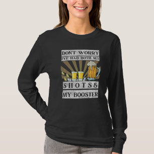 Maak je geen zorgen dat ik zowel mijn schoenen als t-shirt