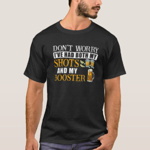 Maak je geen zorgen dat ik zowel mijn schoenen als t-shirt