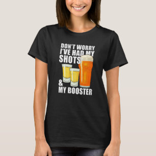 Maak je geen zorgen dat ik zowel mijn schoenen als t-shirt