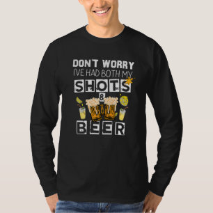 Maak je geen zorgen dat ik zowel mijn schoenen als t-shirt