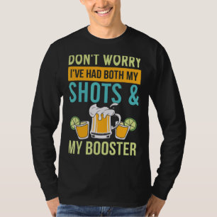Maak je geen zorgen dat ik zowel mijn schoenen als t-shirt