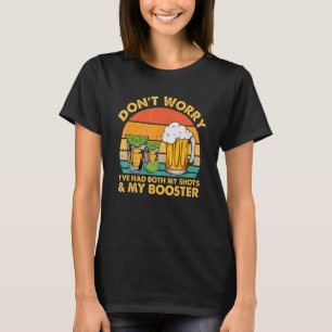 Maak je geen zorgen dat ik zowel mijn schoenen als t-shirt