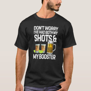 Maak je geen zorgen dat ik zowel mijn schoenen als t-shirt