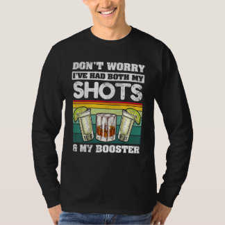 Maak je geen zorgen dat ik zowel mijn schoenen als t-shirt
