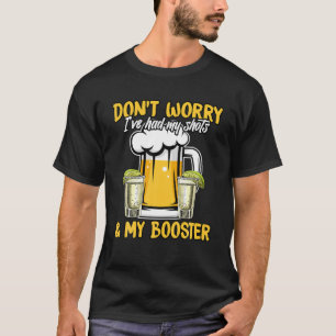 Maak je geen zorgen dat ik zowel mijn schoenen als t-shirt