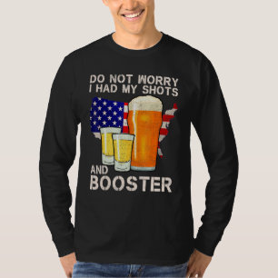 Maak je geen zorgen dat ik zowel mijn schoenen als t-shirt