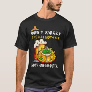 Maak je geen zorgen dat ik zowel mijn schoenen als t-shirt