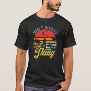 Maak je geen zorgen over een Jamaicaanse Rasta Reg T-shirt