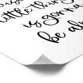 Maak je geen zorgen over iets poster (Hoek)