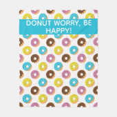 maak je geen zorgen over sproeiers fleece deken (Voorkant)