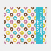 maak je geen zorgen over sproeiers fleece deken (Voorkant (Horizontaal))