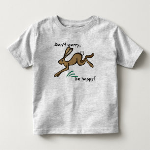 Maak je geen zorgen, wees hopeloos! kinder shirts