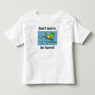 Maak je geen zorgen, wees vrolijk! kinder shirts