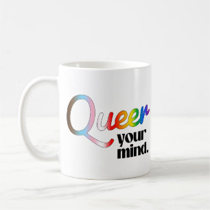 Maak je geest queer koffiemok