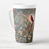 Maak je geest wakker met elke slok latte mok (Linkerhoek)