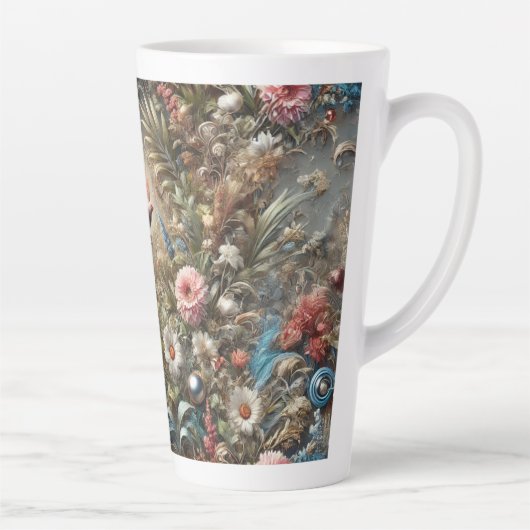 Maak je geest wakker met elke slok latte mok (Rechts)