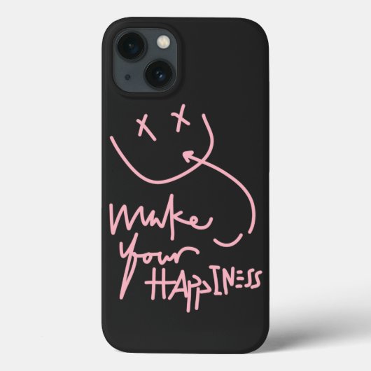 maak je geluk Case-Mate iPhone case (Achterkant)