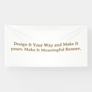 Maak je gepersonaliseerde 4' x 8' spandoek