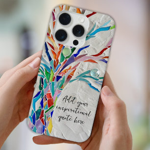 Maak je inspirerende bericht iPhone 15 pro hoesje