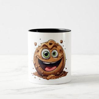 Maak je klaar om een hoop humor aan je toe te voeg tweekleurige koffiemok