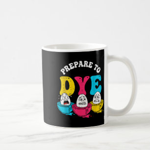 Maak je klaar om grappige jongens paaseieren te ve koffiemok