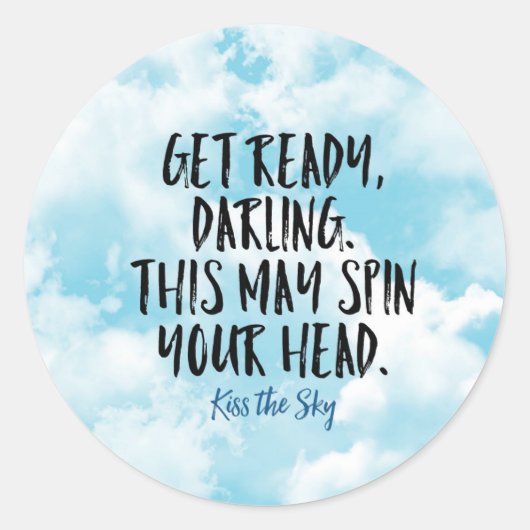 Maak je klaar schat Sticker (Voorkant)