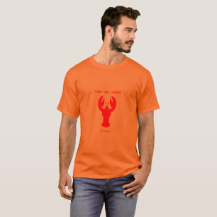 Maak je kreeft schoon, bucko t-shirt
