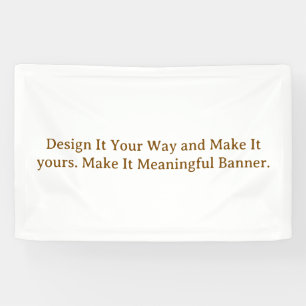 Maak Je Persoonlijke 2.5' x 4' Spandoek
