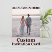 maak je unieke maatwerk kaart (Staand voorkant)