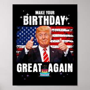 Maak je verjaardag weer geweldig poster