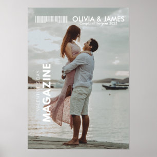 Maak jezelf een coverster! Valentijnsdag cadeau Poster