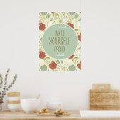 Maak jezelf trots poster (Keuken)