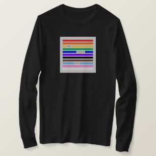 Maak jezelf trots Regenboog Redactie Pride 2026 T-shirt