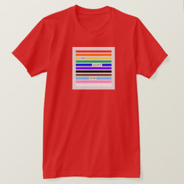 Maak Jezelf Trots Regenboog Redactie Pride 2026 T-shirt