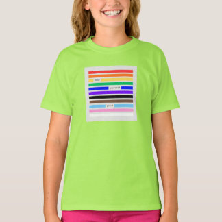 Maak Jezelf Trots Regenboog Redactie Pride 2026 T-shirt