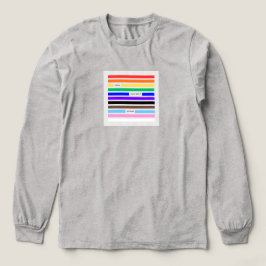 Maak jezelf trots Regenboog Redactie Pride 2026 Tri-Blend Shirt