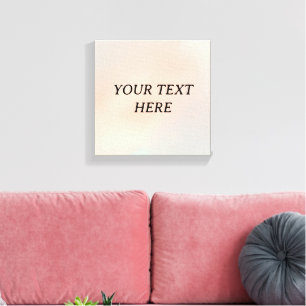 Maak Jouw Eigen Canvas – Minimalistisch Pastel Des Afdruk