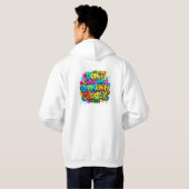 Maak Kansen Motiverend Graffiti Ontwerp Hoodie (Achterkant volledig)