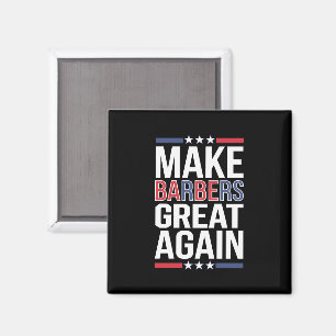 Maak Kappers Groot Again Kappers Voor Trump 2024  Magneet