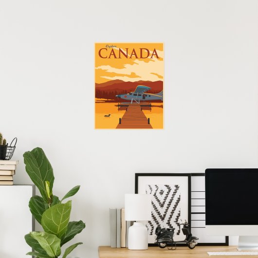 Maak kennis met Canada! Poster (Thuiskantoor)