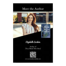 Maak kennis met de auteur Foto & QR-code aangepast