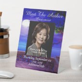 Maak kennis met de auteur Moonlight Water Reclamebord Met Voetstuk (Insitu)